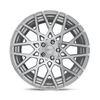 Rotiform R110 BLQ Wheel 19x8.5 5x120 35 Offset - Gloss Silver Machined