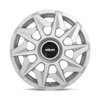 Rotiform R124 CVT Wheel 19x8.5 Blank 40 Offset - Gloss Silver
