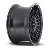 Rotiform R142 LAS-R Wheel 17x9 Blank 42 Offset - Matte Black