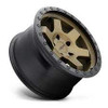 Rotiform R150 SIX-OR Wheel 17x9 5x127 1 Offset - Matte Bronze Black Bead Ring