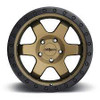 Rotiform R150 SIX-OR Wheel 17x9 6x135 1 Offset - Matte Bronze Black Bead Ring