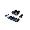 JDC Titanium Interior Door Hardware Kit (Evo 8/9)