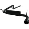 MBRP 18-20 Ford Mustang GT 2.5in Black Coated Non Active Dual Axle Back Exhaust - 4in Dual Wall Tips