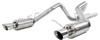 MBRP 11-14 Ford Mustang GT 5.0L Dual Split Rear Race Version AL 3in Cat Back Exhaust System