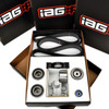 IAG Timing Belt Kit with IAG Black Racing Belt, Timing Guide, Idlers & Tensioner for 02-14 WRX, 04-21 STI, 05-12 LGT, 04-13 FXT