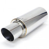 Universal N1 Street Muffler; Includes Silencer