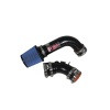 NISSAN COLD AIR INTAKE SYSTEM
Color: Black.  Intake Color: Laser Black.  Filter Color: Blue