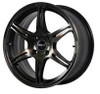 Buddy Club F91 Kuroki 17X7.5 ET42 5X114.3 Bronze Black