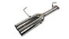 ISR Performance EP (Straight Pipes) Dual Tip Exhaust - Nissan 240sx 95-98 (S14) - 3"
3'' Muffler section with dual 3" Tips