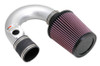 Performance Air Intake System
Intake Pipe Color / Finish: Silver. Air Filter Color: Red