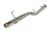 ISR Performance Series II - EP Single Tip Blast Pipe Exhaust - Resonated - 95-98 Nissan 240sx (S14)