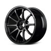 Gram Lights 57NR 18x9.5 +45 5-114.3 Glass Black Wheel