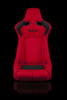 BRAUM VENOM FIXED BACK BUCKET SEAT [RED]