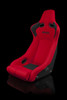 BRAUM VENOM FIXED BACK BUCKET SEAT [RED]