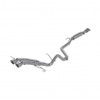 MBRP 2.5" Cat Back, Dual Exit, Aluminized with Tips 2013-2018 Veloster