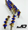 JDC Titanium Full Engine Bay Hardware Replacement Kit (Evo X)