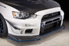 Varis Front Bumper System 4: Ver. 2 with Ver. 2 Carbon Fiber Lip - Mitsubishi CZ4A Evo X