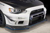 Varis Front Bumper System 4: Ver. 2 with Ver. 2 Carbon Fiber Lip - Mitsubishi CZ4A Evo X