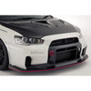 Varis Front Bumper Version 3 (2017 Spec), FRP / Carbon Lip - Mitsubishi EVO X 17 Ver. Ultimate