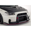 Varis Replacement Front Lip for Front Bumper Version 3 (2017 Spec) FRP - Mitsubishi EVO X 17 Ver. Ultimate