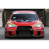 Varis Wide Body Version 2 Option - Hyper Double Canard, Carbon - Mitsubishi CZ4A Evo X