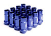 BLOX Racing Street Series Forged Lug Nuts - Blue 12 x 1.5mm - Set of 20