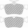 Ferodo DS1.11 Rear Brake Pads | 2017-2020 Honda Civic Type-R