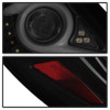 Spyder 16-18 Honda Civic 4 Door Light Bar LED Tail Lights - Black Smoke