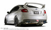 Blitz Power Aero Speed R Concept Rear Diffuser (FRP) for 2015-16 Subaru WRX [VAB]