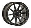 F1R F101 18x9.5 +42 Gloss Black