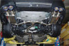 Invidia Q300 Quad Titanium Tip Cat Back Exhaust WRX / STI Sedan 2011-2014