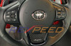 Rexpeed Carbon Fiber Steering Wheel Badge for 2020 Supra