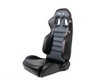 Reclindable racing Seat Red Stitching