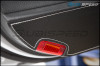 OLM CARBON LOOK KICK GUARD PROTECTION SET WITH RED OR SILVER STITCHING 2013+ FR-S / BRZ / 86