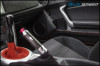OLM CARBON LOOK KICK GUARD PROTECTION SET WITH RED OR SILVER STITCHING 2013+ FR-S / BRZ / 86