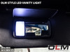 OLM STYLE SERIES LED VANITY MIRROR LIGHTS 2015-2020 Subaru WRX & STI / 2013-2020 Scion FR-S / Subaru BRZ Limited / Toyota 86