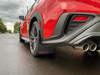 Rallyarmor 2022+ Subaru WRX Black UR Mud Flap Red Logo