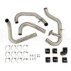 ETS 04-07 SUBARU STI BRUSHED TITANIUM FRONT MOUNT INTERCOOLER PIPING KIT