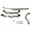 ETS FOCUS RS EXTREME EXHAUST SYSTEM (NO MUFFLERS)