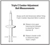 H&R Triple Camber Adjustment Bolts 14mm