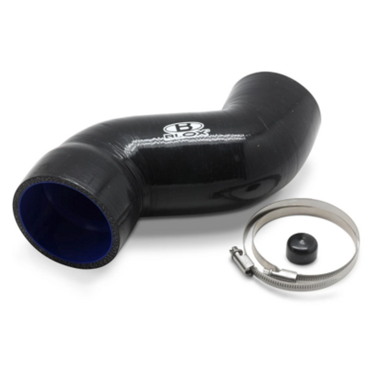 BLOX Racing 08-14 WRX / 08-20 STi Air Box Intake Hose - Black