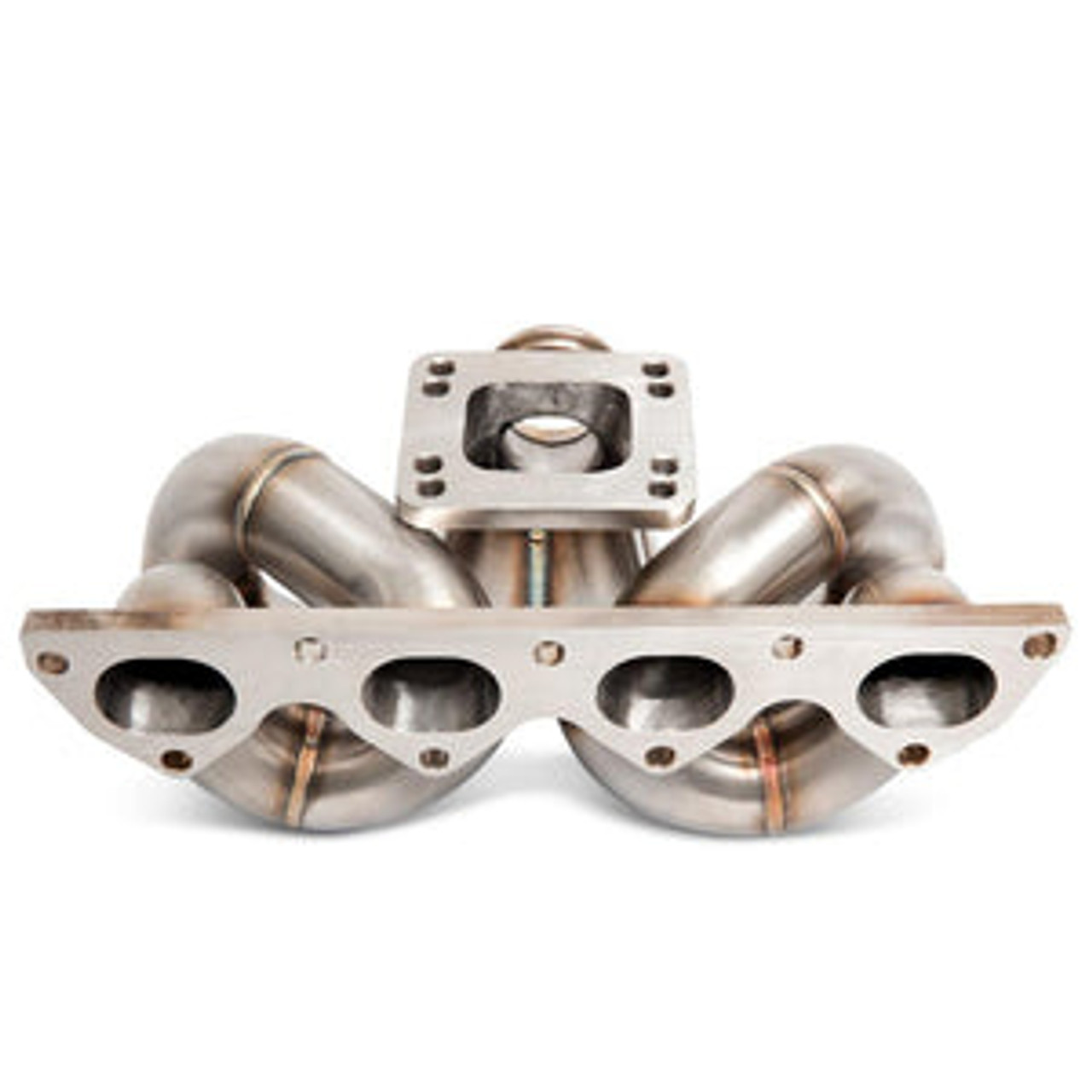 BLOX RACING RAM HORN TURBO MANIFOLD (T3+T4 DUAL PATTERN 46MM) - HONDA B-SERIES