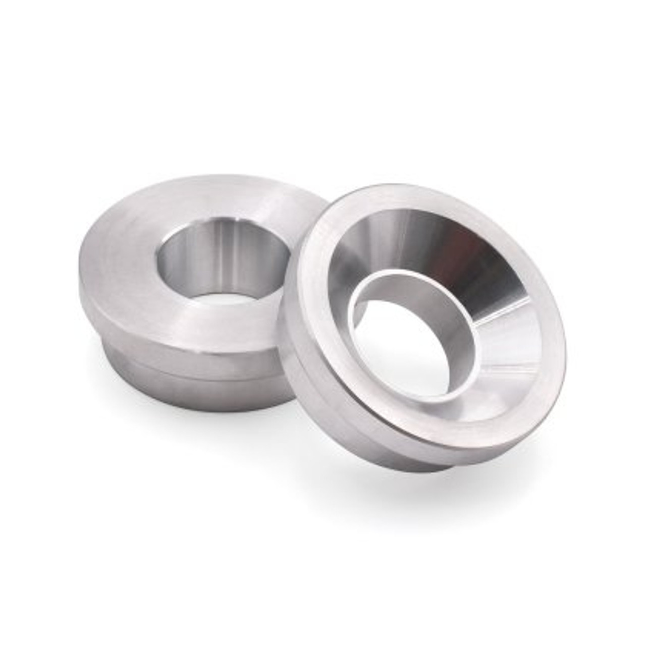 2 Piece Solid Shifter Bushing Kit - Silver