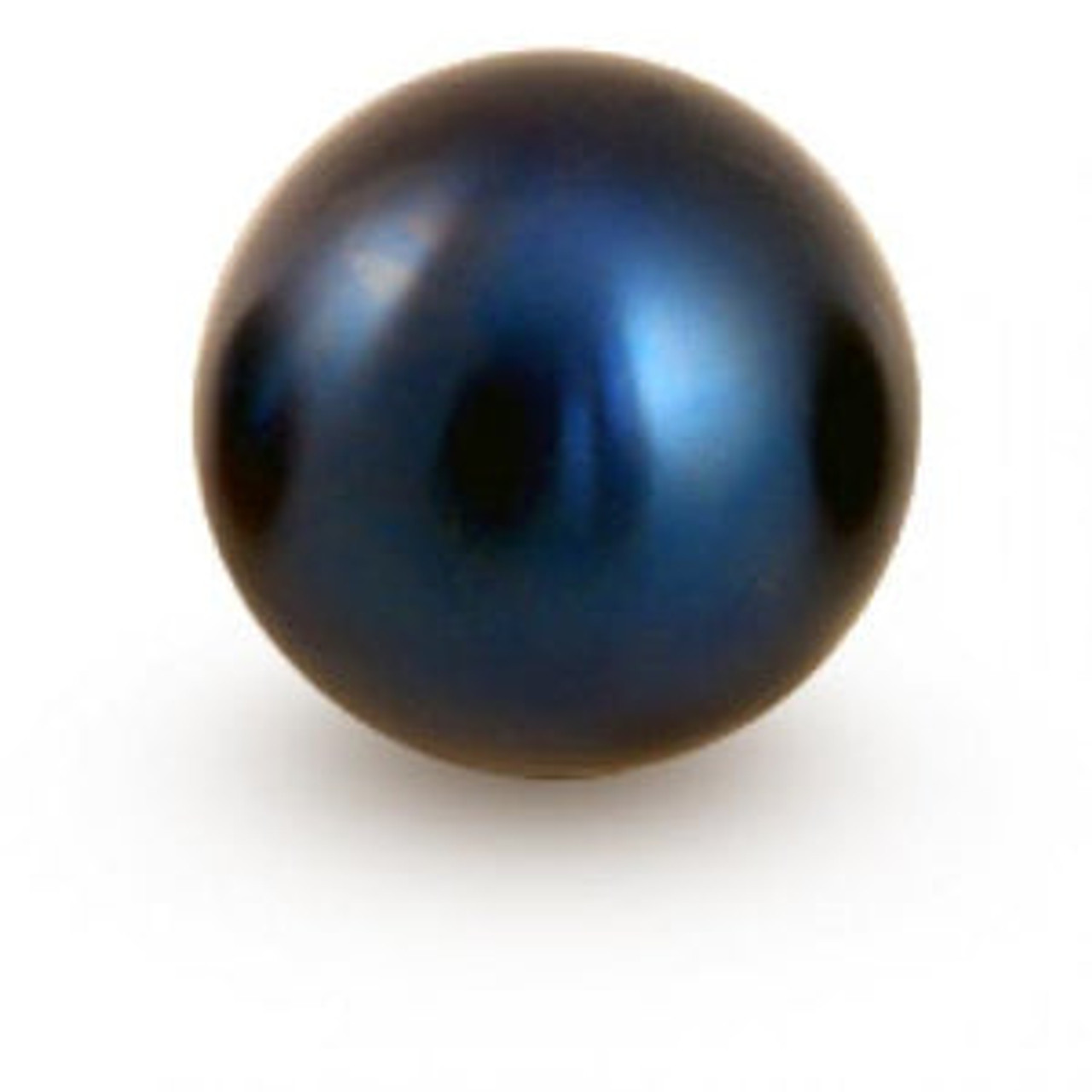 Billet Shift Knob; 490 Spherical Style - Torch Blue