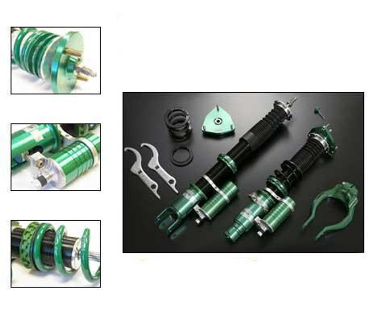 Tein Super Racing Coilovers | 2003-2006 Mitsubishi Lancer Evolution 8/9