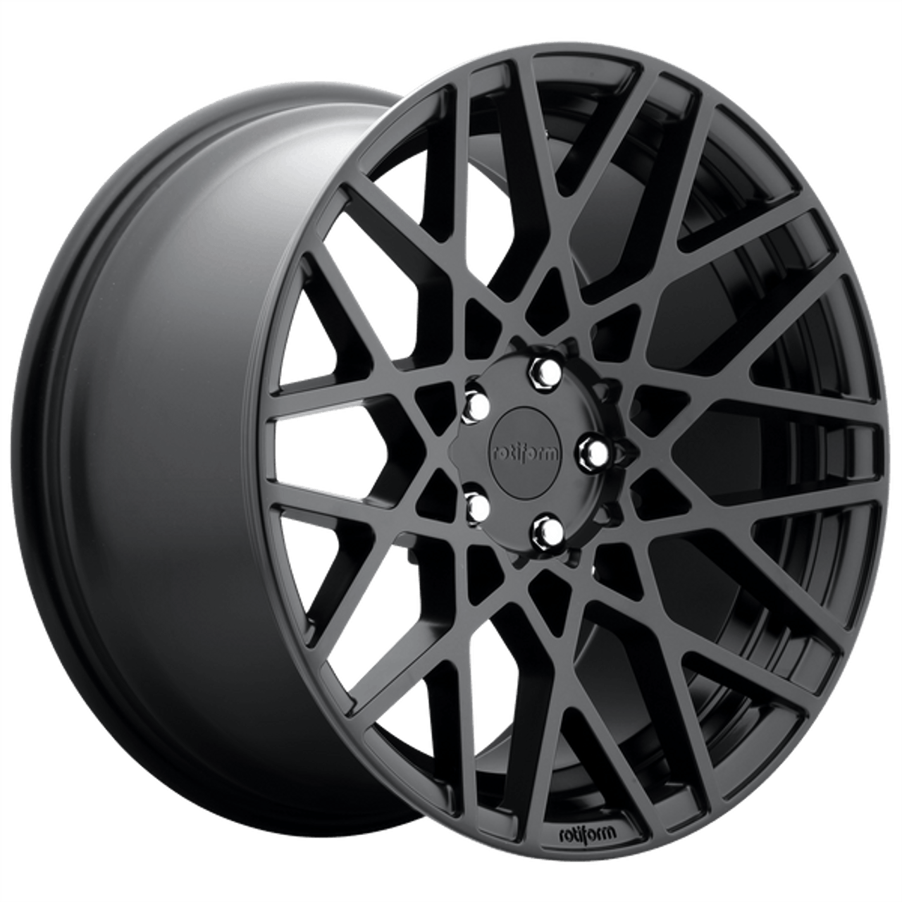 Rotiform R112 BLQ Wheel 18x8.5 5x114.3 38 Offset - Matte Black