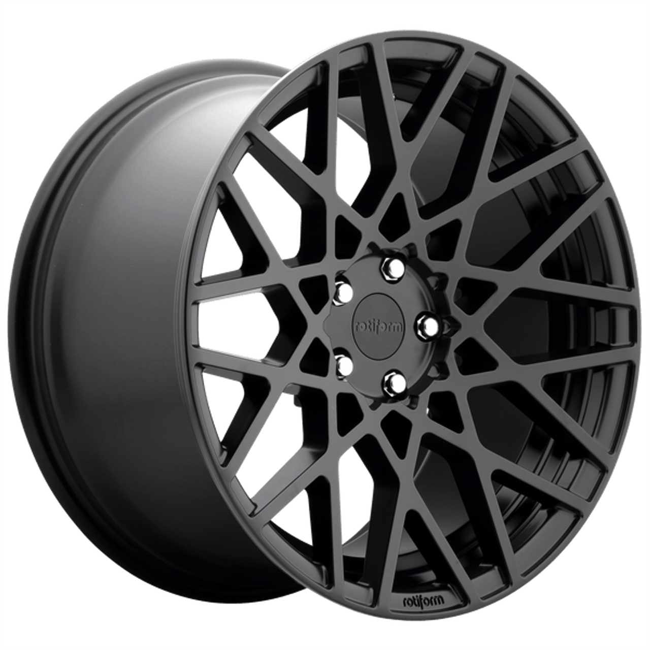 Rotiform R112 BLQ Wheel 18x8.5 5x100 35 Offset - Matte Black