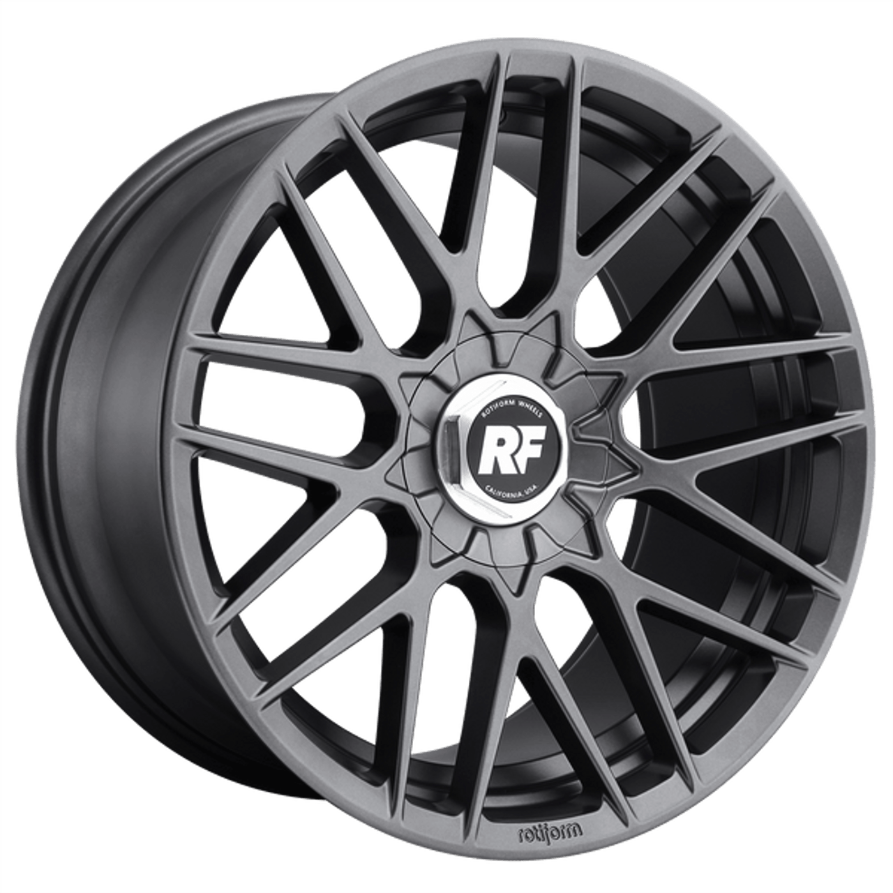 Rotiform R141 RSE Wheel 19x8.5 5x108/5x114.3 45 Offset - Matte Anthracite