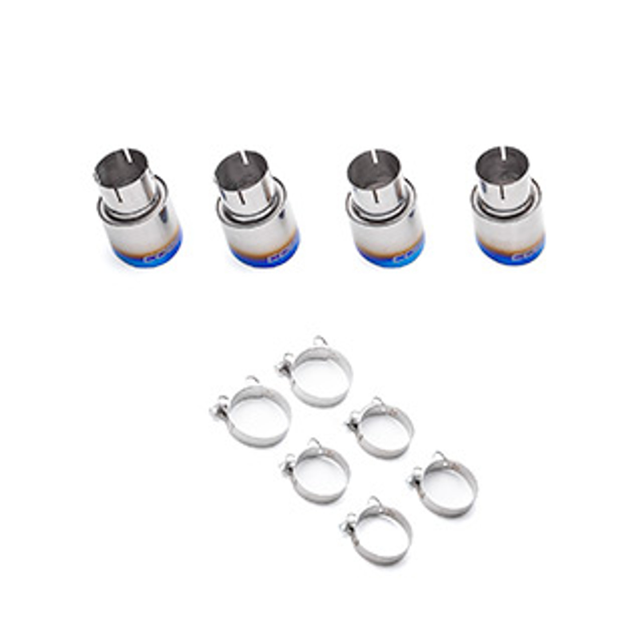 BLUED TITANIUM TIP KIT WRX 2011-2023, STI 2011-2021