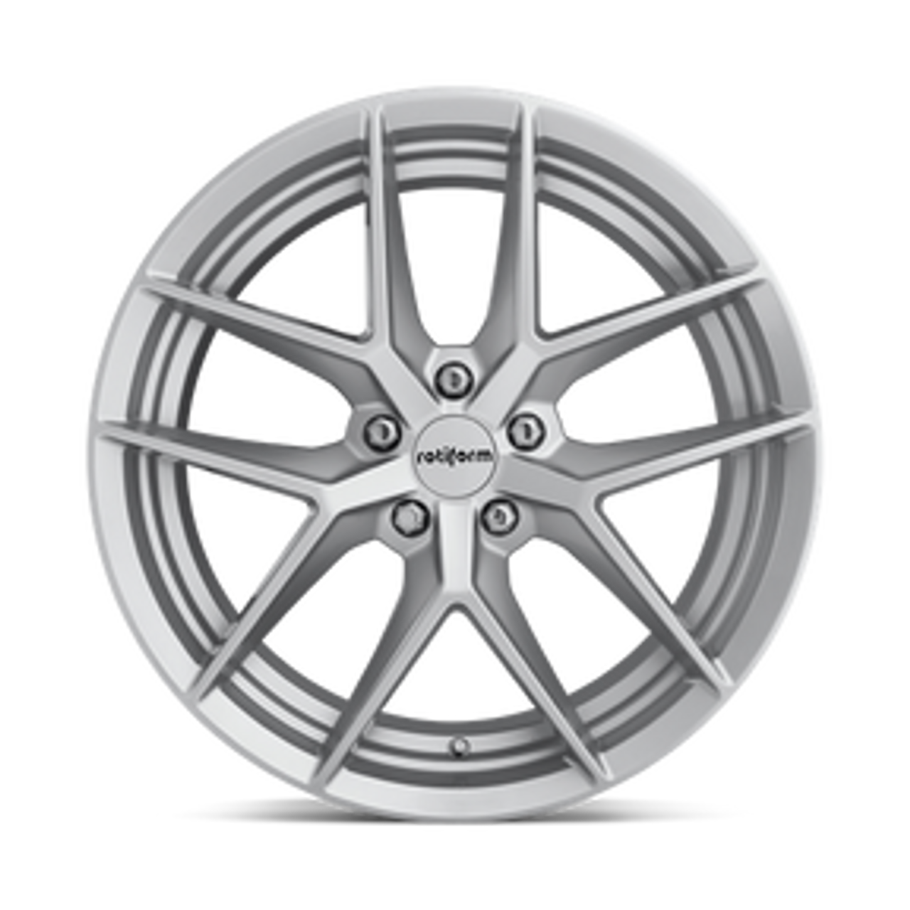 Rotiform R133 FLG Wheel 18x8.5 5x112 45 Offset - Gloss Silver